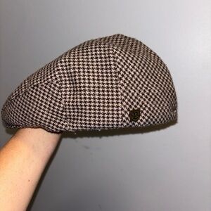 Brixton Hooligan Houndstooth Ivy Cap